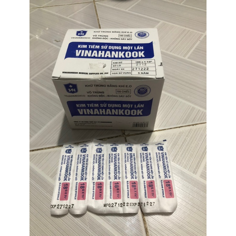 Kim tiêm Vinahankook sét 10 cây