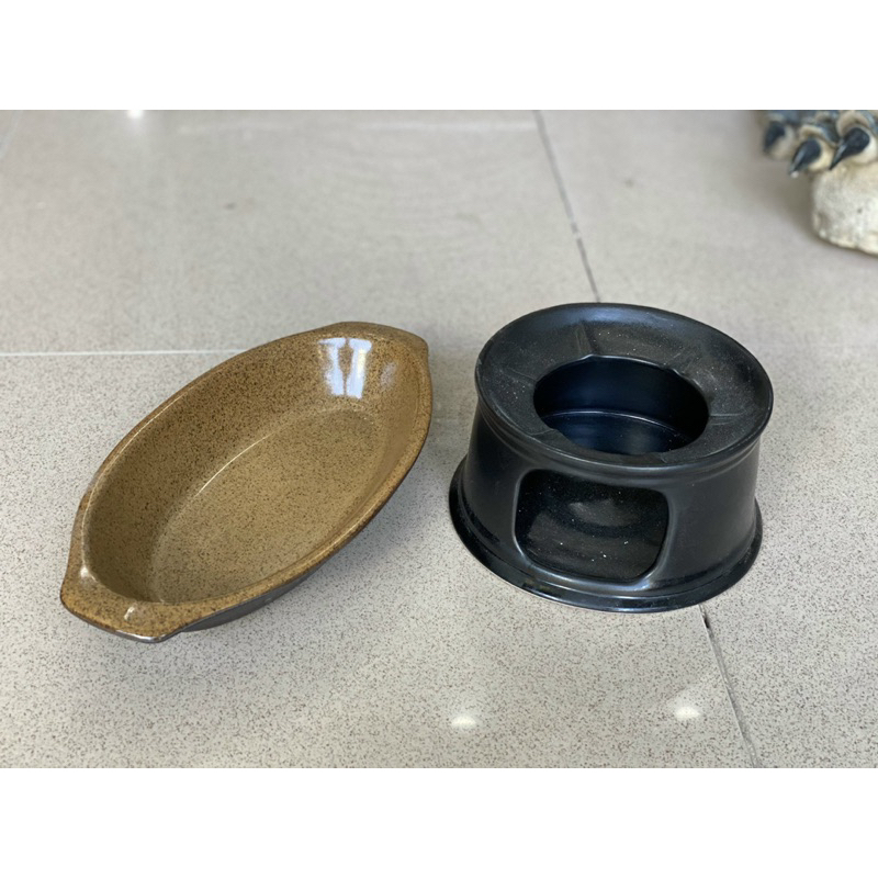 Bát Hâm Nóng Kèm Bếp Sứ Làm Nóng Thức Ăn Men Bóng Loại 1 Gốm Sứ Bát Tràng Cao Cấp