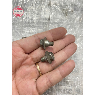 Cặp ốc gắn pô e xe cub zin rã xe