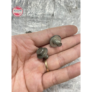 Cặp ốc gắn pô e xe cub zin rã xe