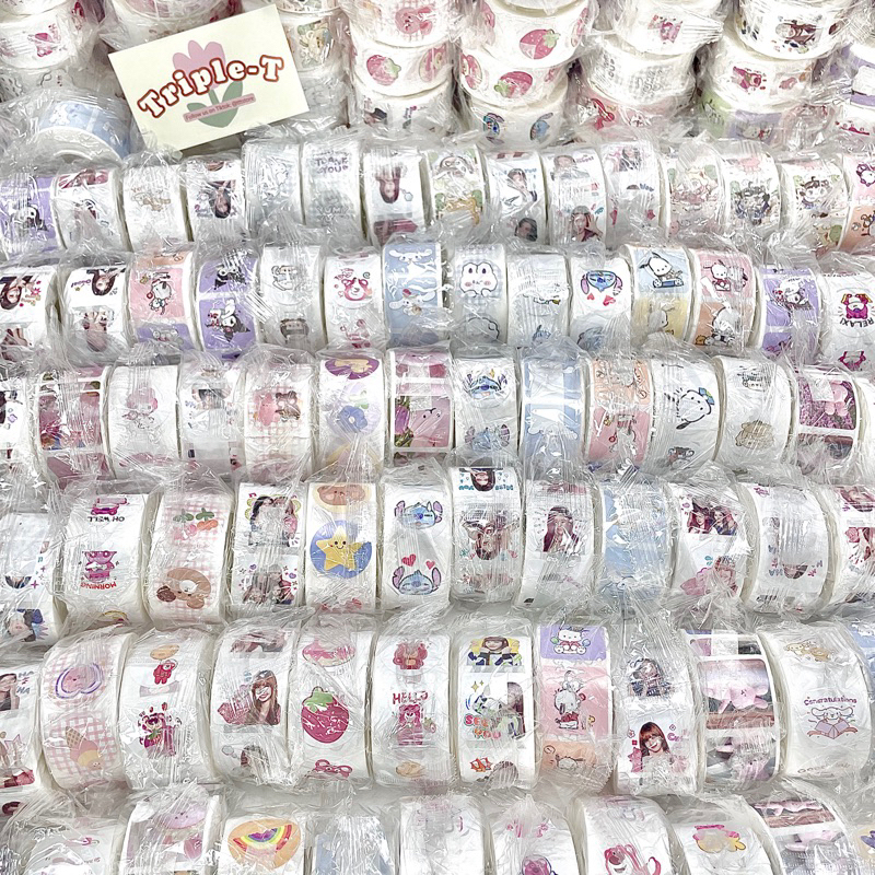 Cuộn 500 tem sticker (mã mới)