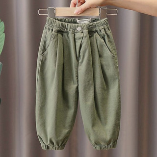 Quần dài jogger lưng thun chất kaki cho bé trai QBT04