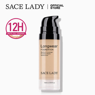  Kem Nền SACE LADY che khuyết điểm Chống Thấm Nước Lâu Trôi 15ml SL222 