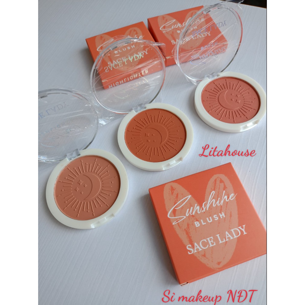Phấn má hồng SACE LADY Sunshine Phấn má hồng 3 màu 6g SL268