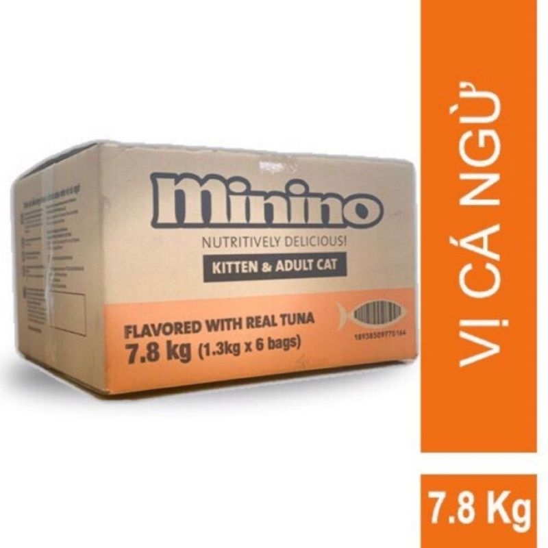 Thùng Minino Cá Ngừ Tuna 7kg8