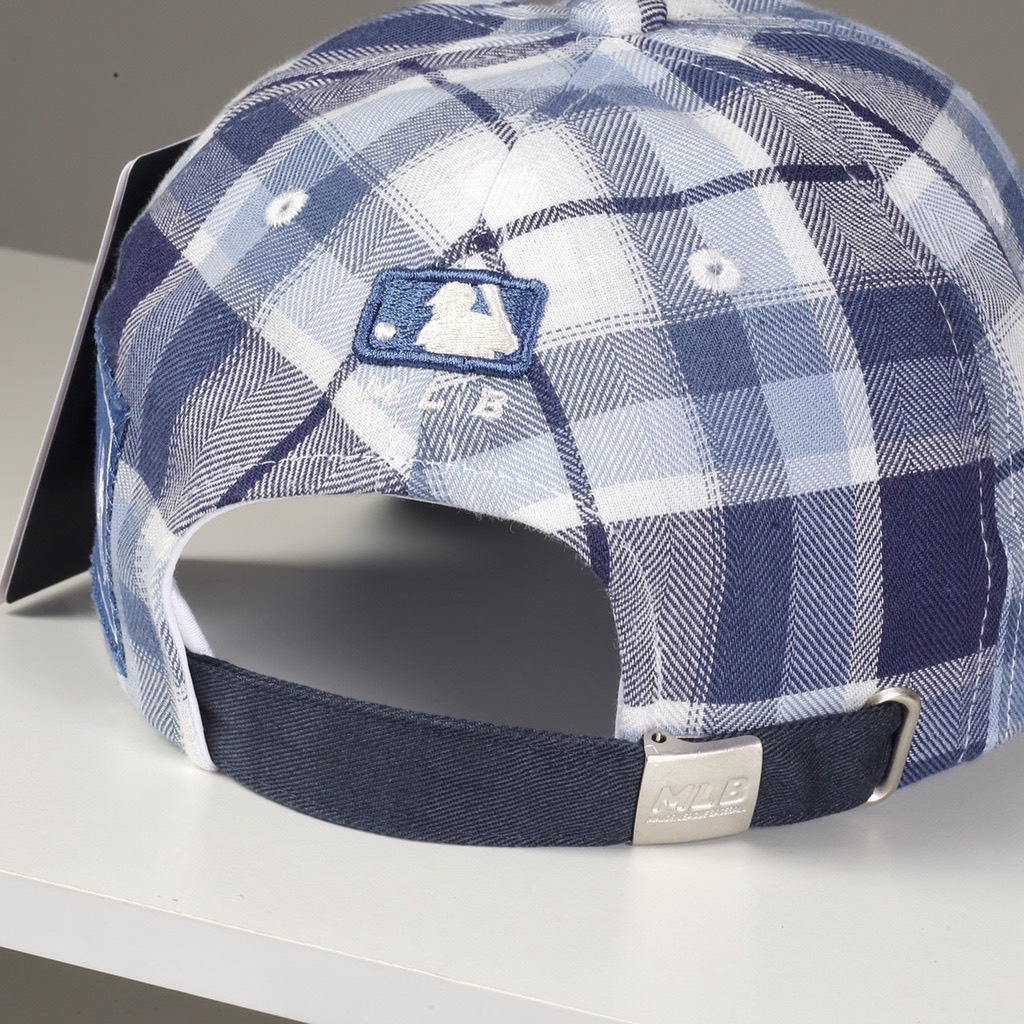 Mũ lưỡi trai Meowist Unisex MLB chất liệu vải Kaki logo NY ,nón lưỡi trai Hàn Quốc