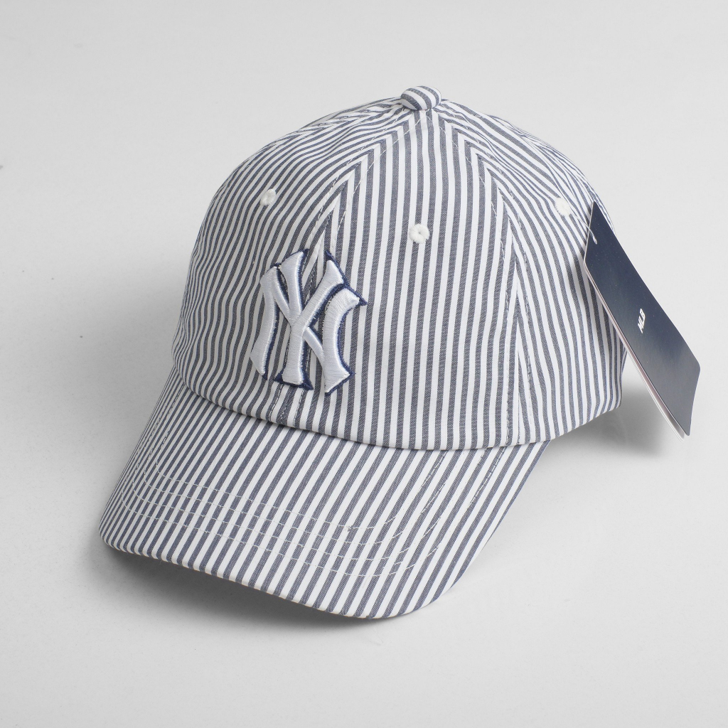 Mũ lưỡi trai Meowist Unisex MLB chất liệu vải Kaki logo NY ,nón lưỡi trai Hàn Quốc