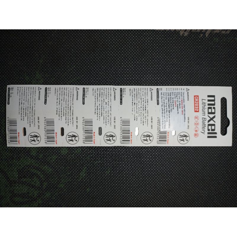 1 viên pin Maxell CR2032 chính hãng cho remote xe máy, xe hơi, máy tính 2032