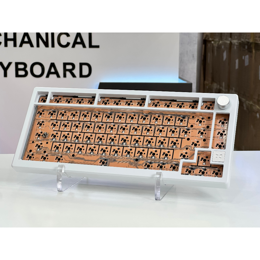 Bộ kit bàn phím cơ không dây FLEX75 | Case nhôm | RGB | Mạch xuôi | Hotswap | 3 Modes