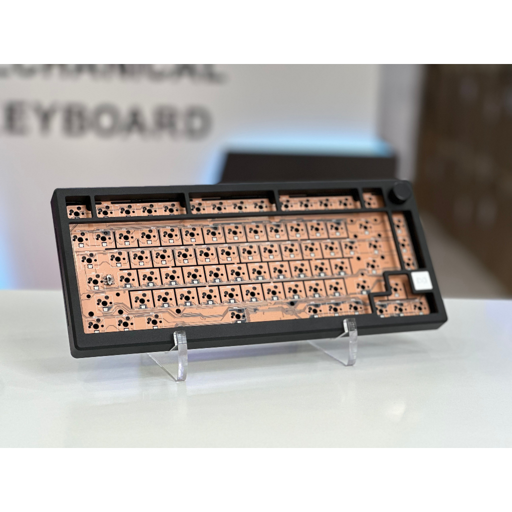 Bộ kit bàn phím cơ không dây FLEX75 | Case nhôm | RGB | Mạch xuôi | Hotswap | 3 Modes