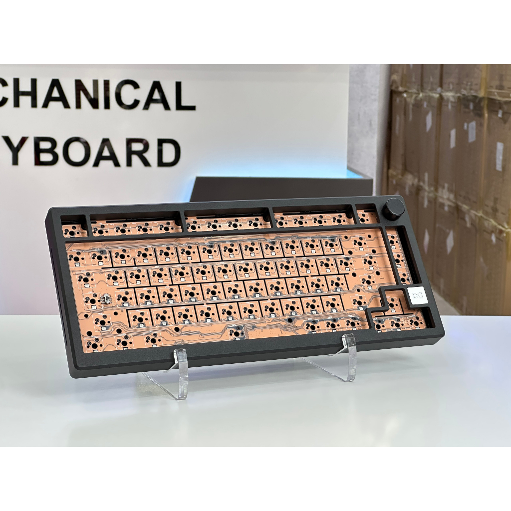 Bộ kit bàn phím cơ không dây FLEX75 | Case nhôm | RGB | Mạch xuôi | Hotswap | 3 Modes