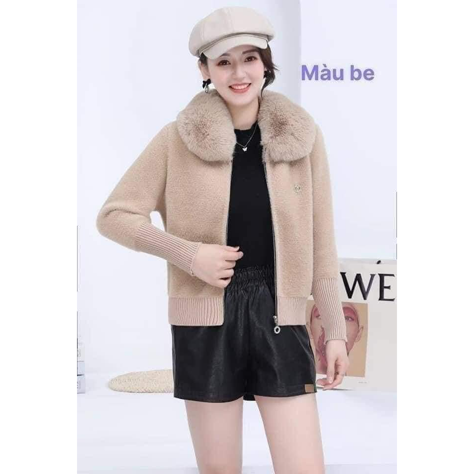 Áo khoác lông cừu hàng chất lượng cao