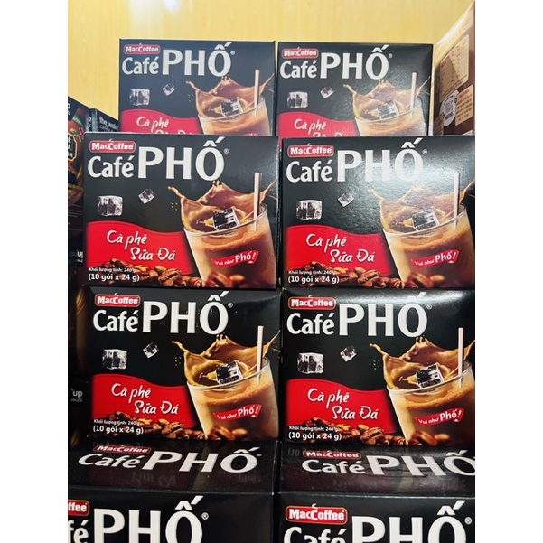 Cà Phê Phố  Hộp 10 gói x 24g