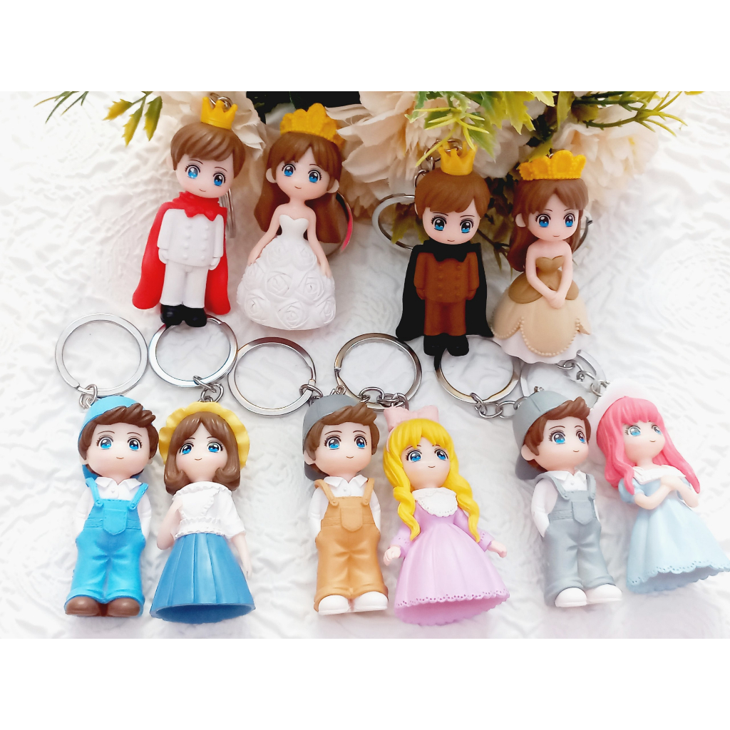 *Kho Sỉ* Móc KHóa Đôi Cô Cậu Bé Siêu Xinh.