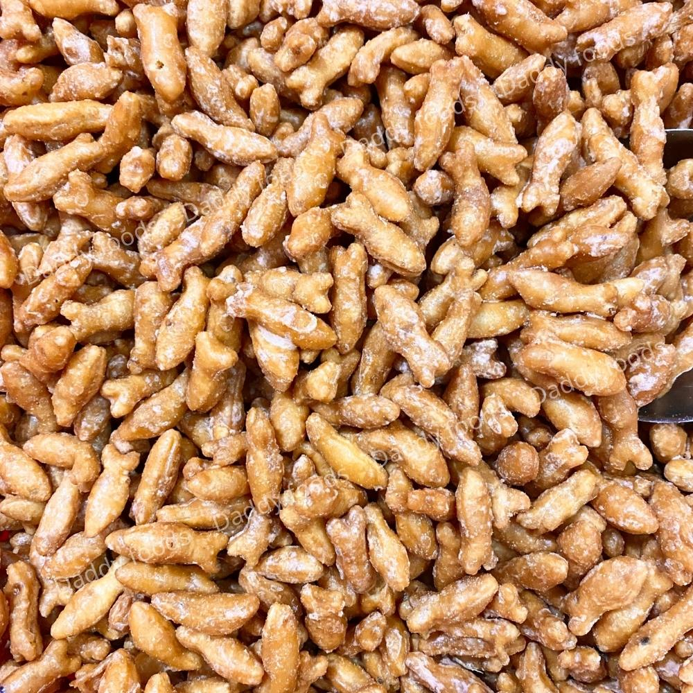 500g quẩy cá đường giòn giòn vị ngọt không cay đồ ăn vặt tuổi thơ siêu ngon, bánh quẩy hình cá giá rẻ