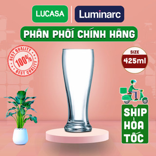 Ly bia thủy tinh luminarc brown 425ml - loại cao lv4349 | phân phối chính hãng