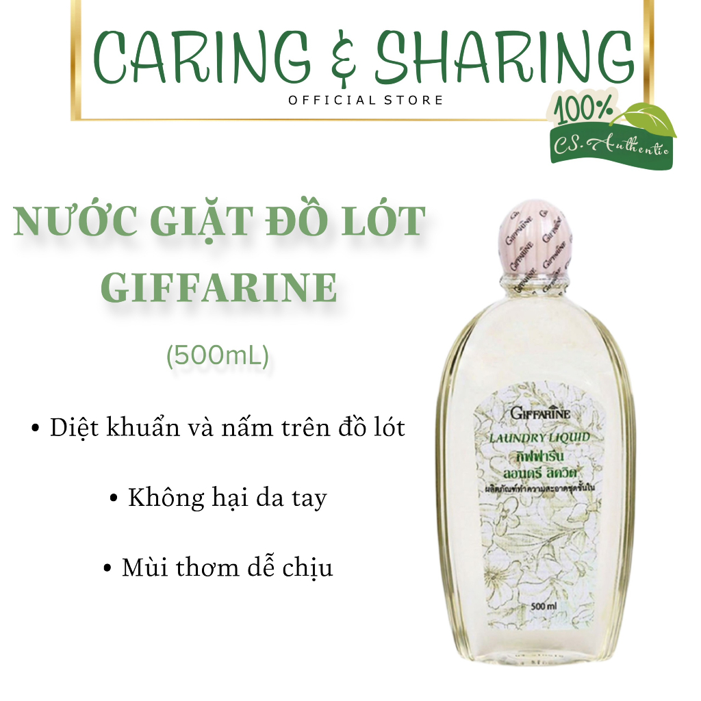 Nước Giặt Đồ Lót Giffarine Laundry Liquid Thái Lan 500mL
