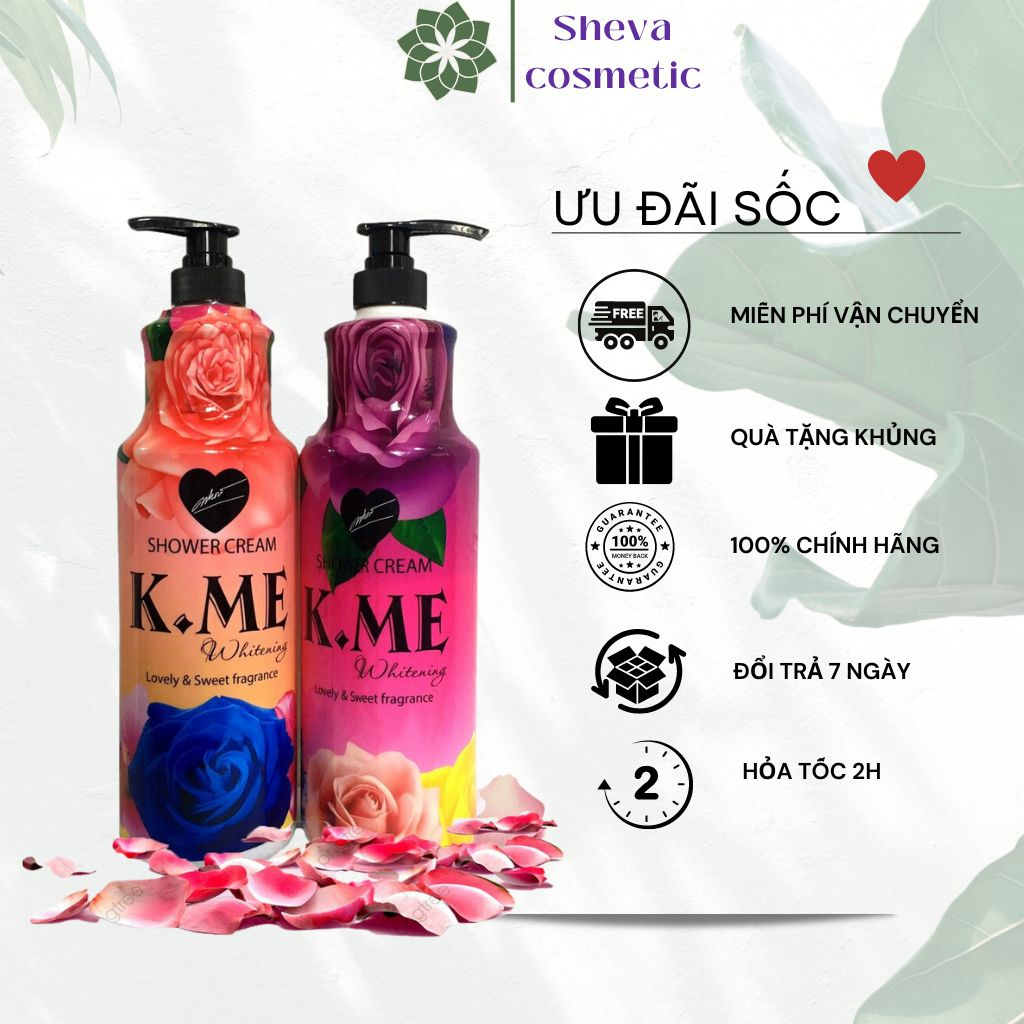 Combo 2 chai Sữa Tắm Kme Thái Lan 1200ml