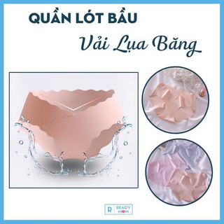 (MS85)Quần Lót Bầu, Quần Lót Sau Sinh Cạp Chéo Vải Lụa Băng