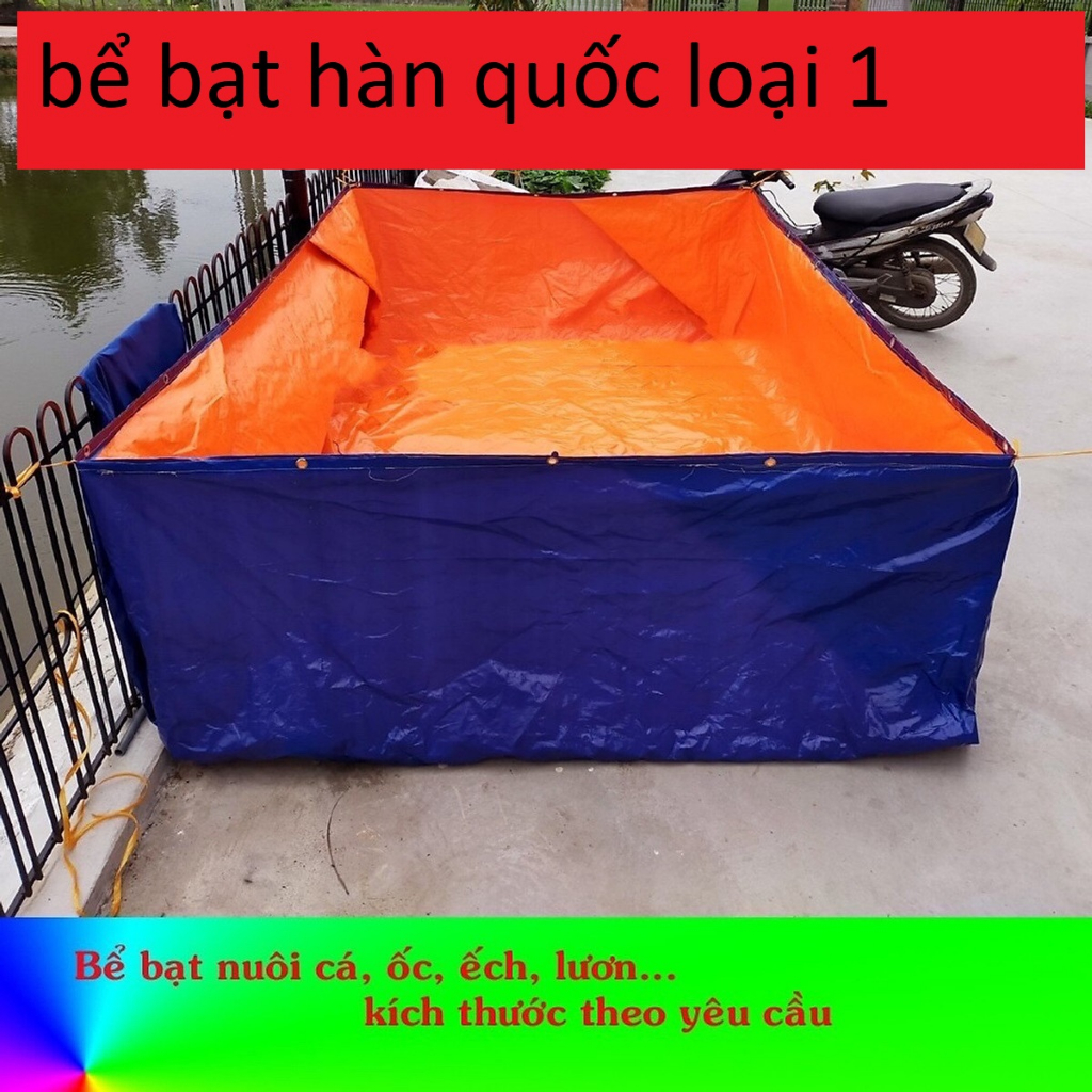 Bể Bạt Nuôi Cá, Tôm, Lươn, Ếch ....vv, Bể Bạt Việt Hàn Tuổi Thọ Trên 3 Năm-a01