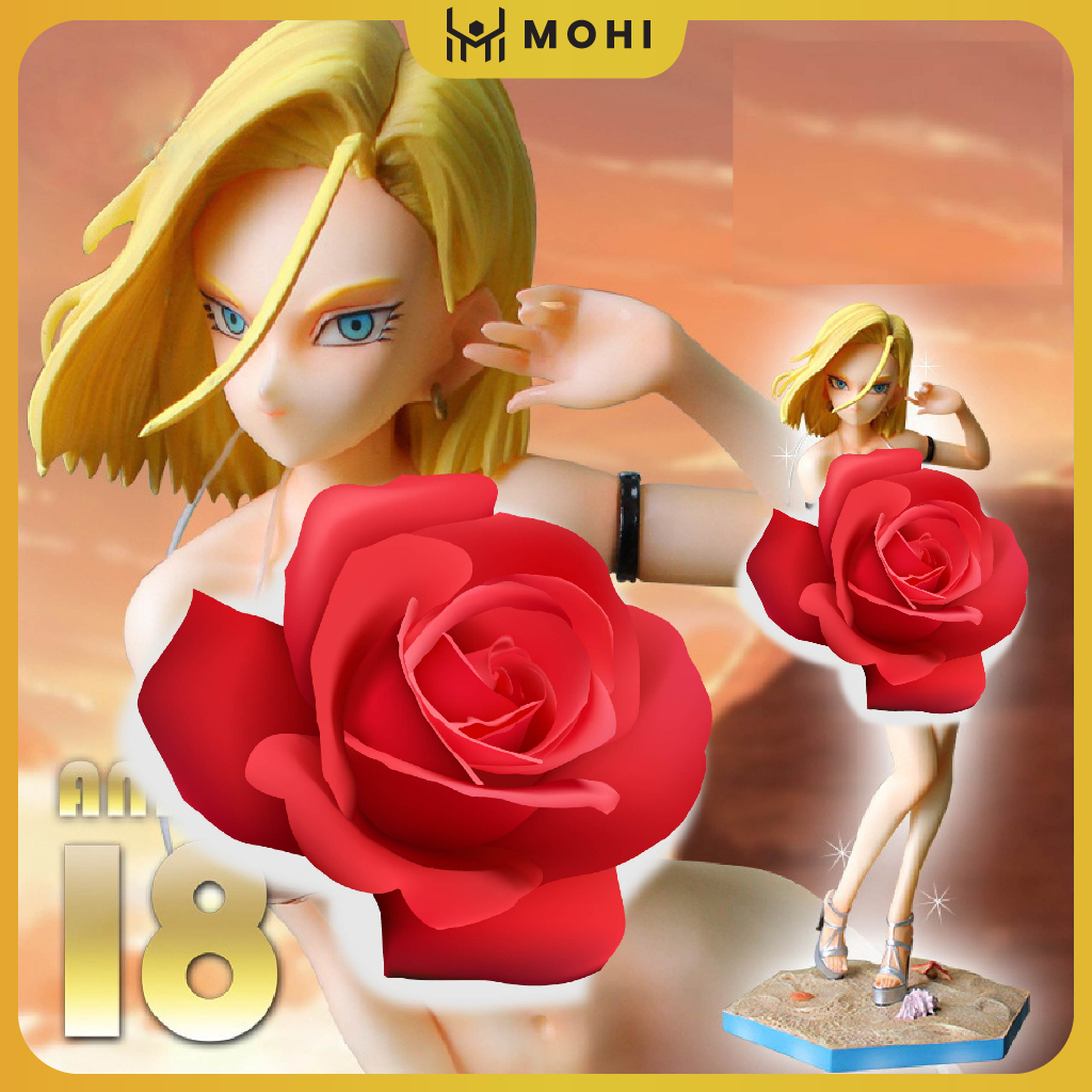 Mô hình DragonBall - Người máy Android 18+ siêu nét