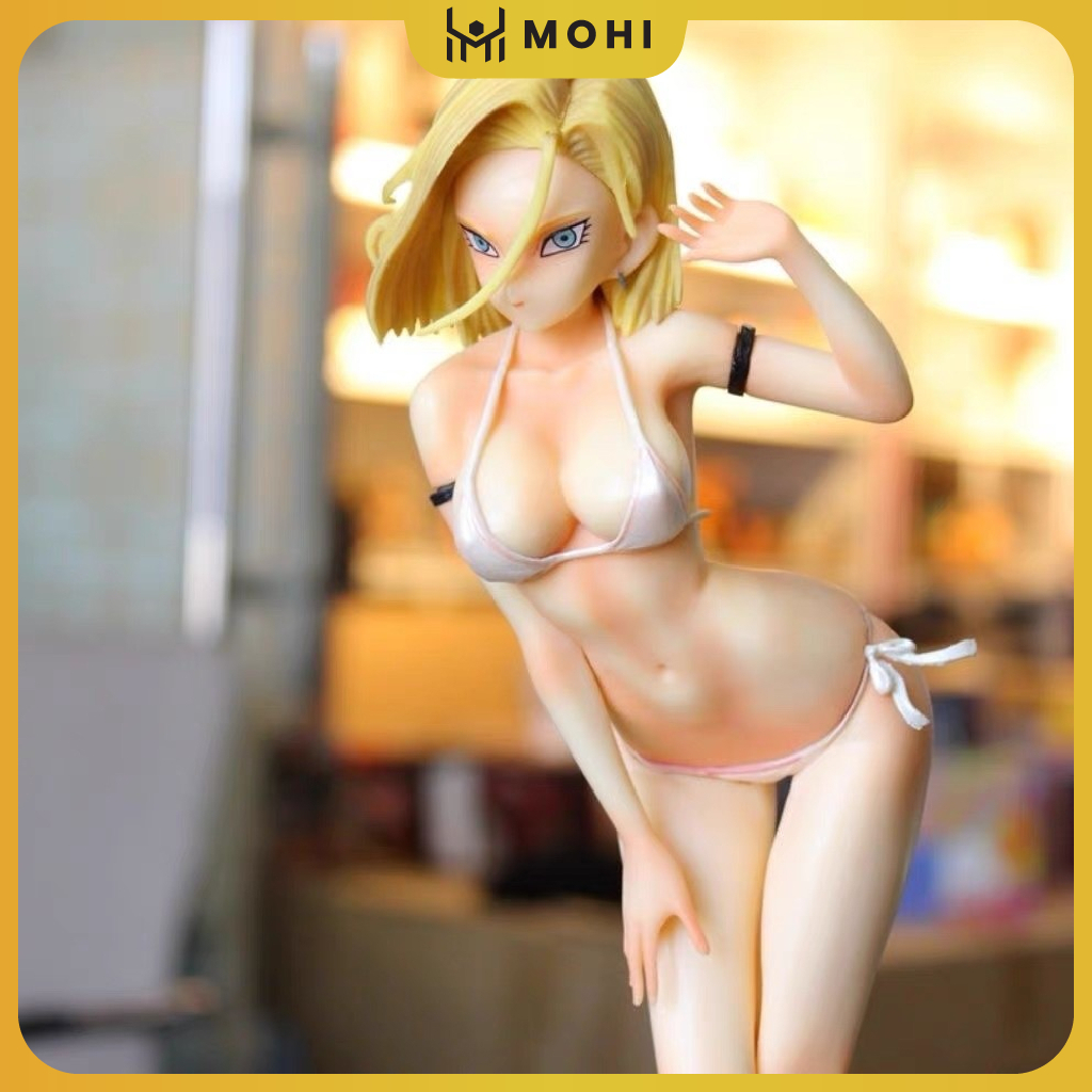 Mô hình DragonBall - Người máy Android 18+ siêu nét
