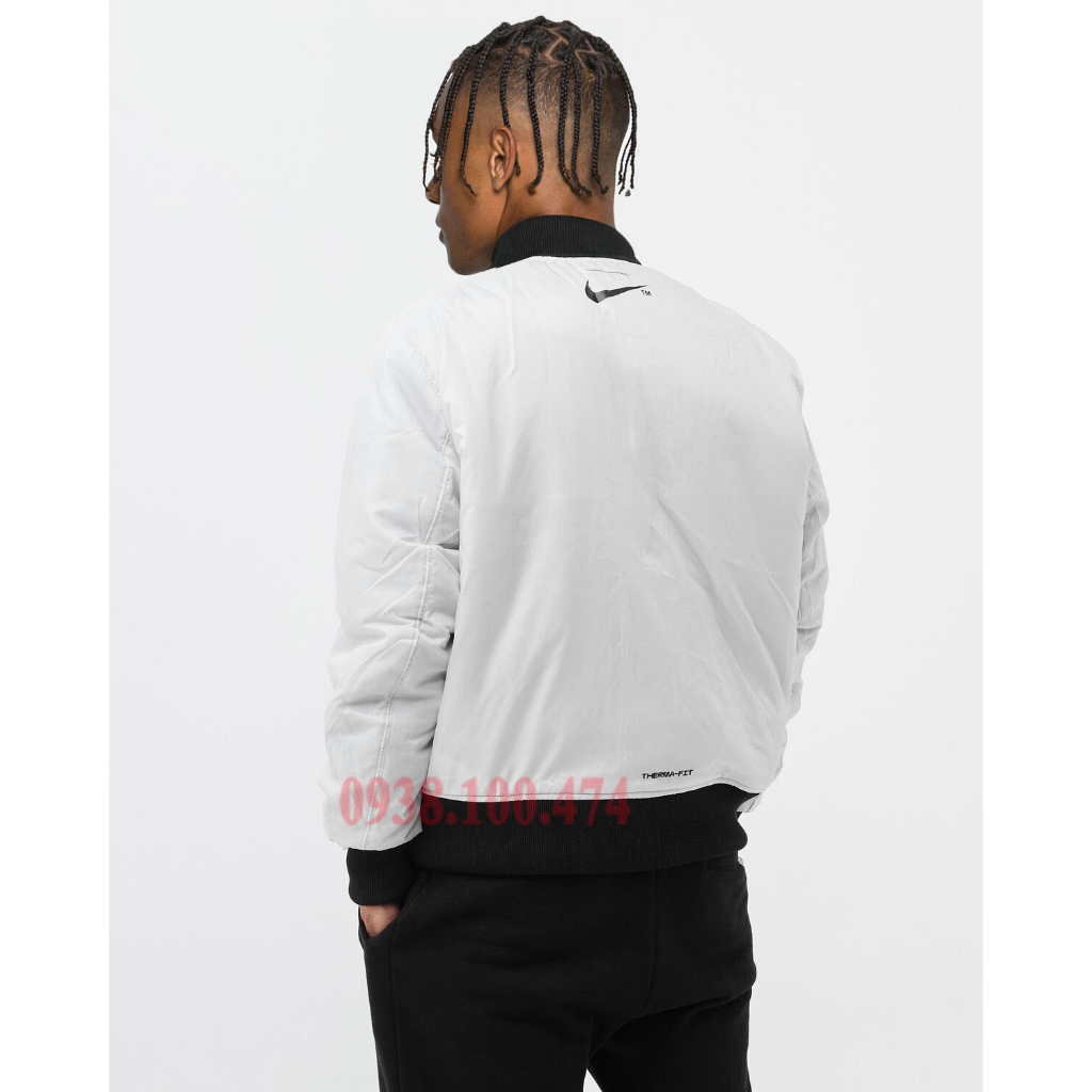 Áo khoác mùa đông nam Nike bomber chính hãng giữ ấm cơ thể tốt cho mùa đông với lót cách nhiệt Thermore