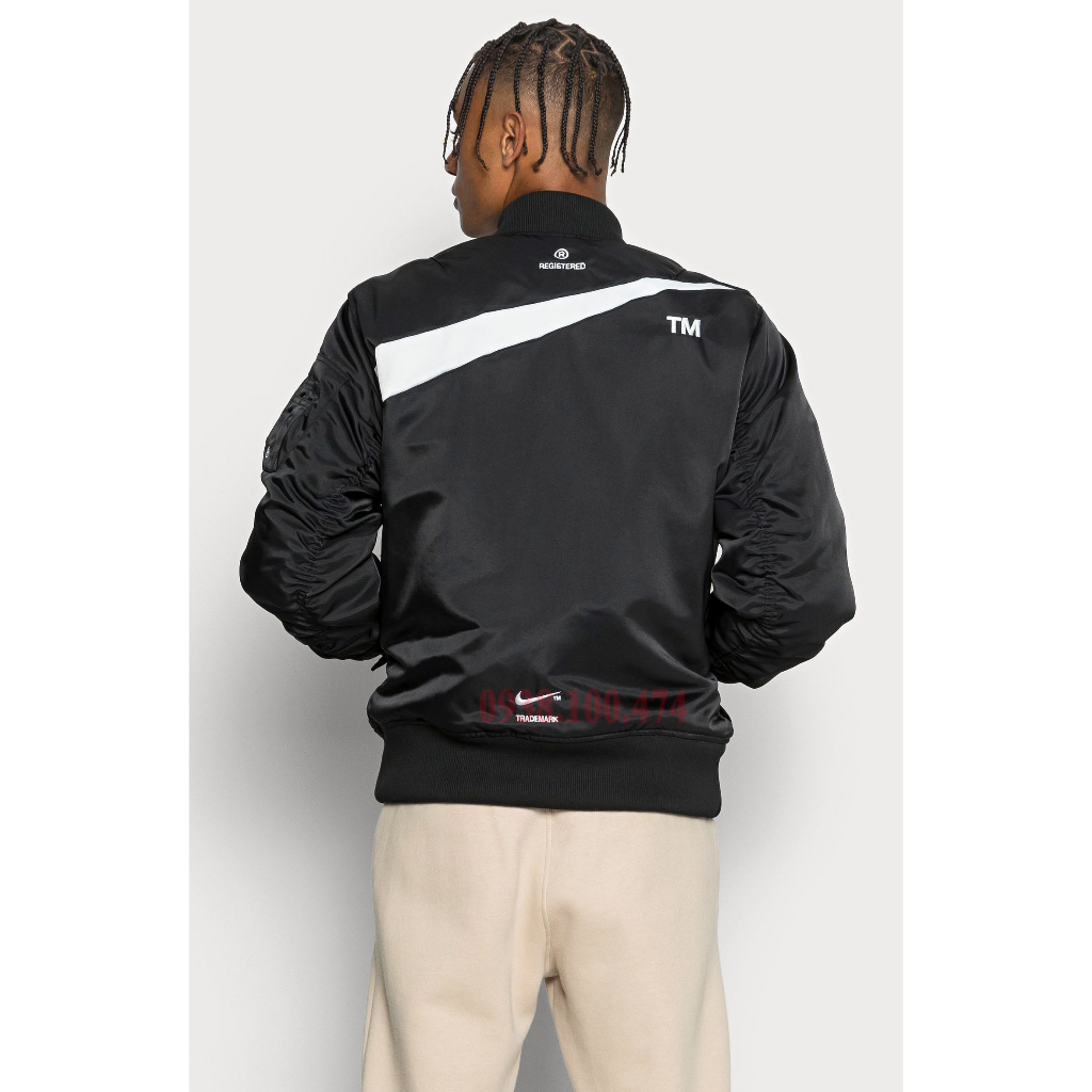 Áo khoác mùa đông nam Nike bomber chính hãng giữ ấm cơ thể tốt cho mùa đông với lót cách nhiệt Thermore