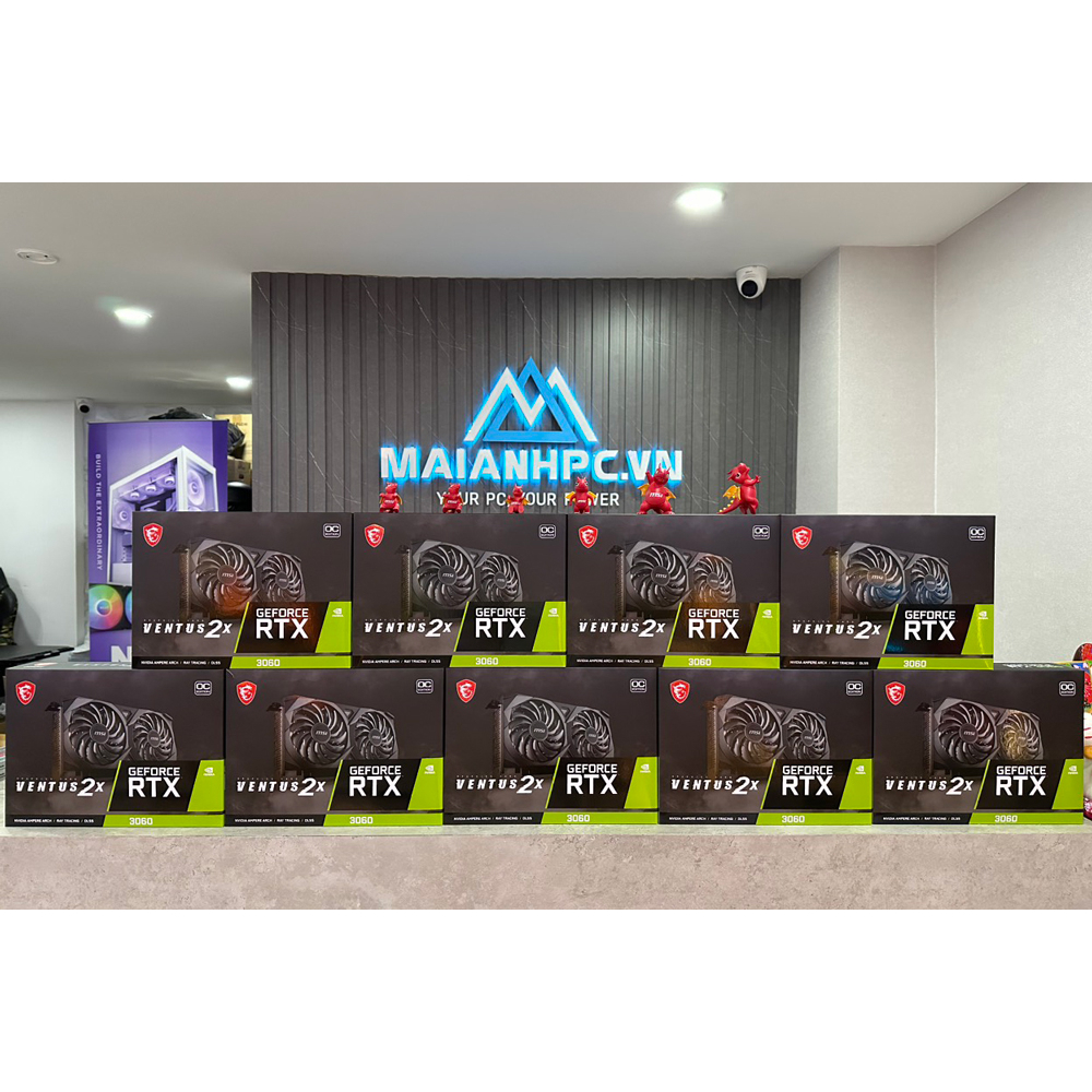 VGA Card màn hình MSI RTX 3060 VENTUS 2X 12GB OC Hàng chính hãng bảo hành 36th | BigBuy360 - bigbuy360.vn