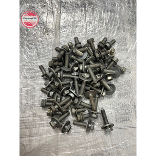 Bộ 4 ốc gắn thùng nhiên liệu lớn xe cub hàng zin rã xe