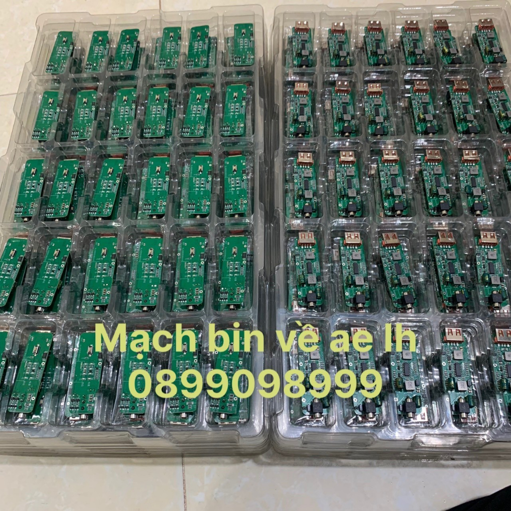 Mạch Pin quạt áo điều hòa gifv 12v