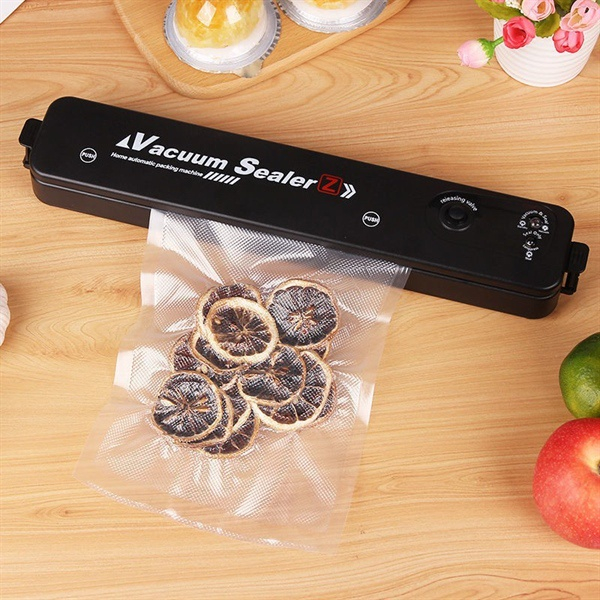 Máy hút chân không thực phẩm kèm hàn miệng túi thực phẩm Vacuum Sealer tặng kèm 10 túi hút
