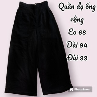 Quần tây công sở thanh lịch 2hand cạp cao tối giản