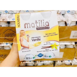 Sữa bầu matilia pháp lốc 4 chai