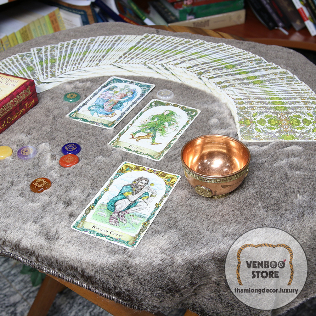 🌟  Khăn trải bài Tarot bài Tây bài Ma Sói  Bài Ma Thuật | Thảm trải bài Tarot | Khăn trải bàn decor giá rẻ