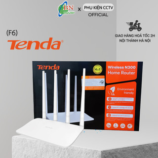 Bộ Phát Wifi 4 Anten Tenda F6 Tốc Độ Truy Cập 300Mbps