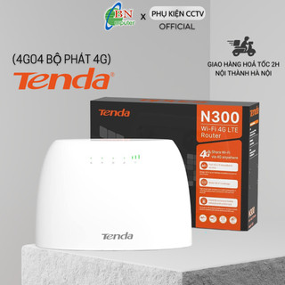 Bộ phát Wifi 4G LTE Tenda 4G03 chuẩn N300 chính hãng ADNT bảo hành 36 tháng