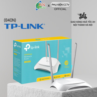 Bộ Phát Wifi TP-LINK TL-WR840N 2 Râu Phân Phối Chính Hãng