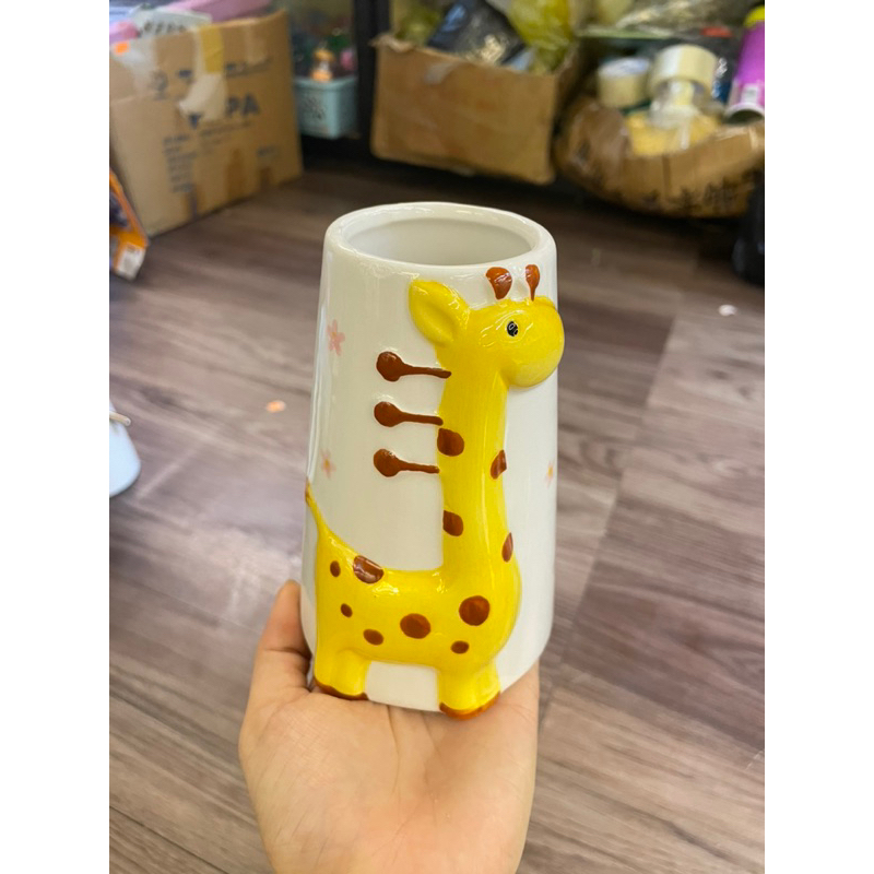 Đế Sứ Bình nước hình Khủng Long xinh xắn cho hamster chống cắn cạp .