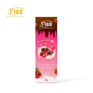 [SẢN PHẨM MỚI HOT] Socola sữa nhân cà Phê 20g/ 50G FIGO