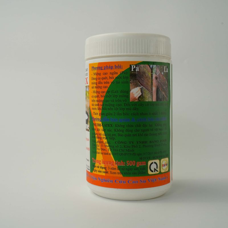 Chất kích mủ, tránh khô miệng Nutri - Latex 2,5% 500g chuyên dùng cho cây cao su  siêu an toàn Siêu Thị Nông Dược ATK