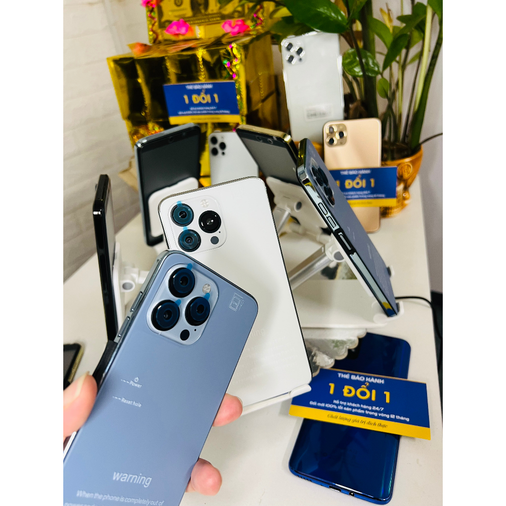 Điện Thoại Cảm Ứng Giá Rẻ I14 Pro max Mới 100% 7.3 inch Android Hỗ trợ Bluetooth Sim kép Smartphone