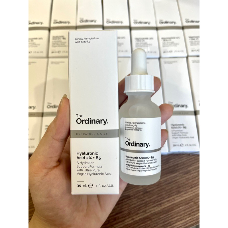 Tinh chất cấp ẩm hồi phục The Ordinary Hyaluronic Acid 2% + B5 30ML