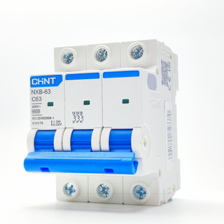 Aptomat mcb 3 pha chint nxb-20a /32a/63a dòng cắt 6ka~10ka