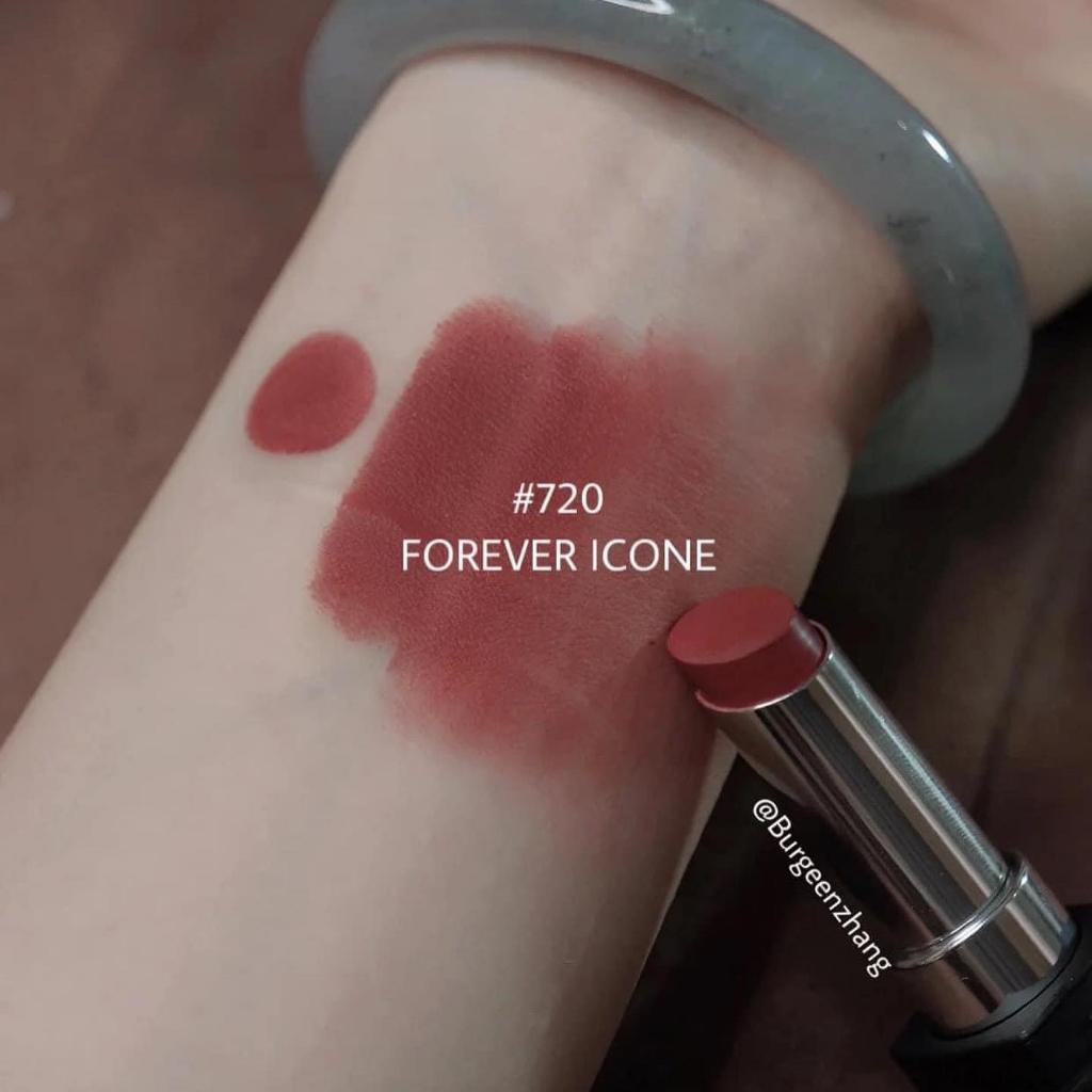 Son Dior Rouge 720 Forever Icone - Vỏ đen nhám
