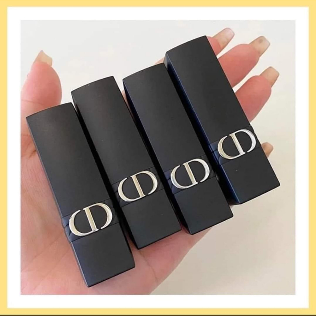 Son Dior Rouge 720 Forever Icone - Vỏ đen nhám