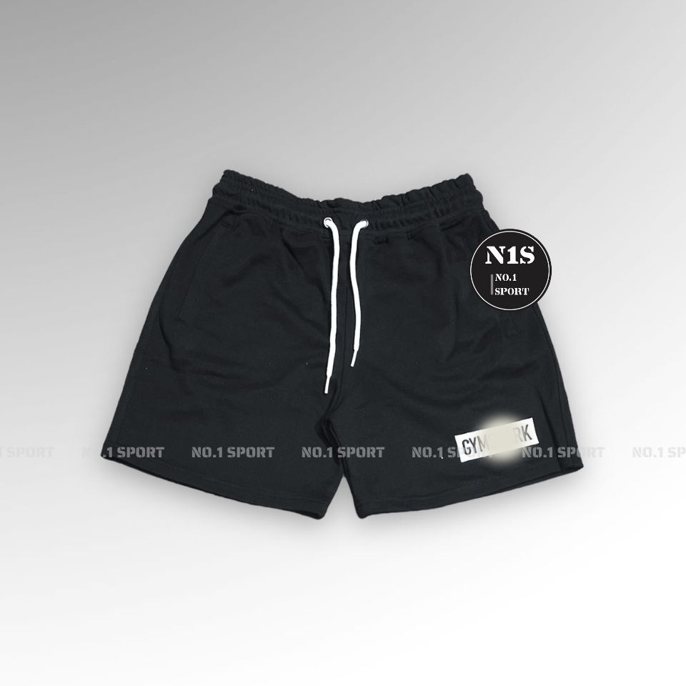 Quần Short Box Thêt Thao,Tập Gym ,Form Trên Gối, Logo Thêu Sắc Nét
