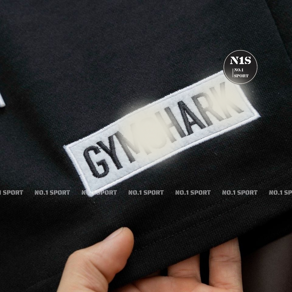 Quần Short Box Thêt Thao,Tập Gym ,Form Trên Gối, Logo Thêu Sắc Nét