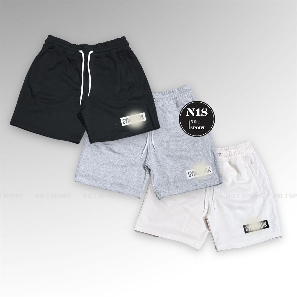 Quần Short Box Thêt Thao,Tập Gym ,Form Trên Gối, Logo Thêu Sắc Nét