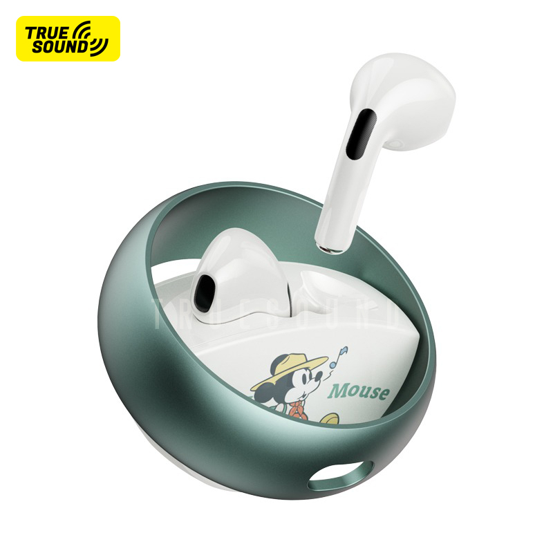 Tai nghe Bluetooth DISNEY TWS QS13 5.3V. Thiết kế dựa theo nhân vật hoạt hình Disney ngộ nghĩnh.
